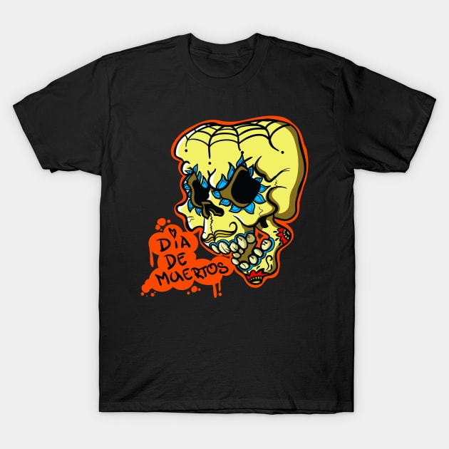 Sugar Skull T-Shirt by insiar86